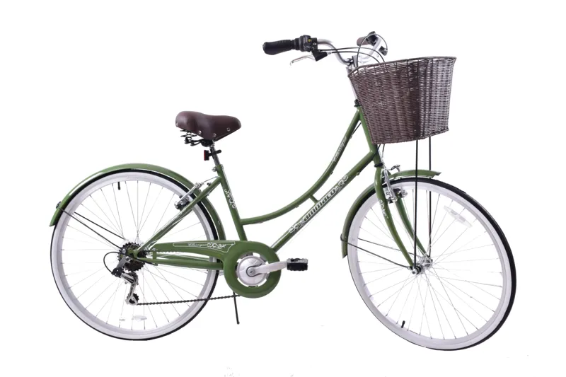 Ammaco Classique 26 Inch Dutch Lifestyle Bike Green-1
